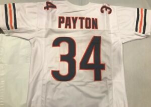 Walter Payton #34 Sewn Stitched Unsigned Jersey Size XL