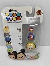 Disney Tsum Tsum Series 3 Iago, Fred & Pluto Minifigure 3-Pack #328, 350 & 112