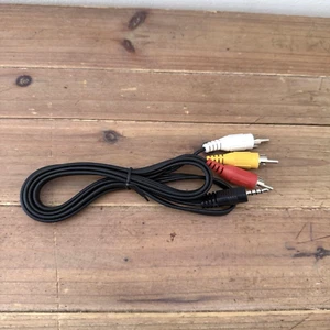 TRRS Jack Cord Male 3 Plugs x Red White Yellow Audio TV Video CD Connection #2 - Picture 1 of 24