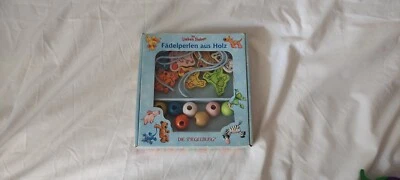 Die Spiegelburg "die Lieben Sieben" Fädelperlen aus Holz - Bild 1 von 2