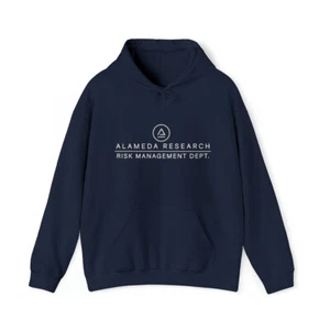 Alameda Research Risk Management Dept. Hoodie Sweatshirt | Crypto | FTX - Picture 1 of 50