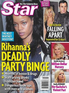 Star Magazine Rihanna Jennifer Aniston Jessica Simpson Bachelorette Andy Cohen - Picture 1 of 12