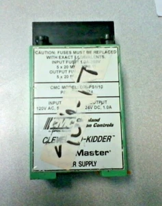 CLEVELAND-KIDDER MWI-10374 TENSI-MASTER POWER SUPPLY CMC MODEL: DRI-PS1/10 - Picture 1 of 3