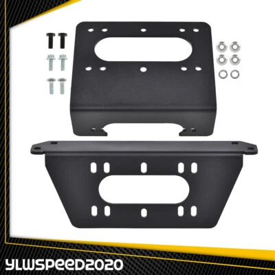 For 2018-2023 Ranger Polaris Full Size Ranger 1000 XP 4x4 Winch Mount Plate Kit - Image 1 of 4
