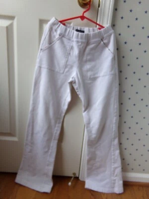 Pantalones de salón FLAWS BURBERRY 12 niñas Novacheck blancos cómodos de colección y2k JUGAR Foto 1 de 4