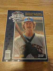 2002 MLB Major League Baseball All-Star Game Program Milwaukee Brewers Yount - Picture 1 of 3
