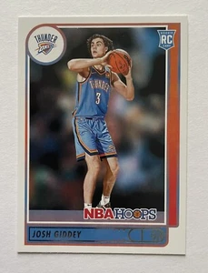 2021-22 Panini NBA Hoops Josh Giddey Basketball Rookie Card RC OKC Thunder - Picture 1 of 2