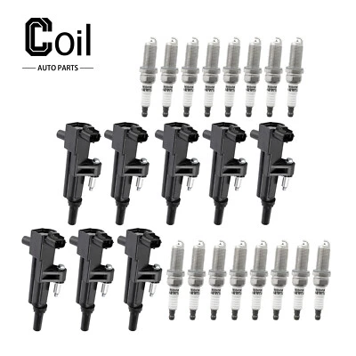 Kit de bobina de encendido y bujía UF601 para Dodge Dakota 4,7 L V8 2008-2010 8 piezas Foto 1 de 4