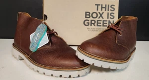 Clarks Overdale Mittel Herren Braun Leder Schnürung Chukkas Stiefel US 11 - Bild 1 von 6