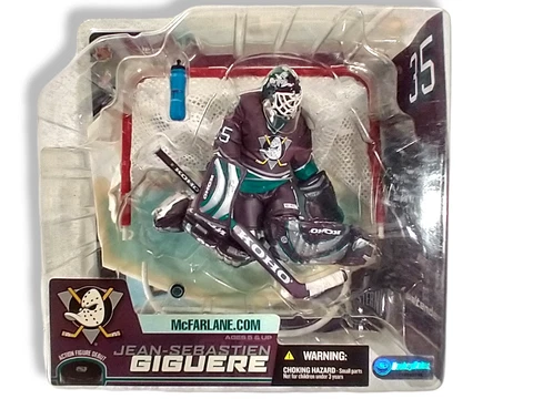 McFarlane Toys Jean Sebastien Giguere NHL Anaheim Ducks Dark Jersey Series 7 New Cover