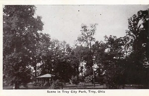 Szene im Troy City Park, Troy, Ohio -- POSTKARTE - Bild 1 von 2