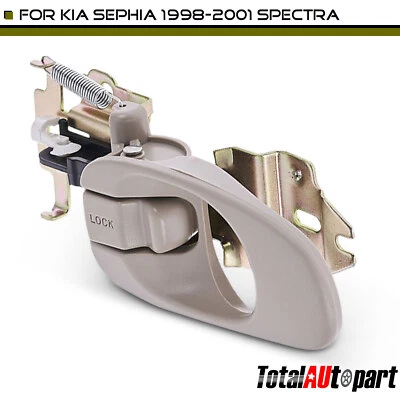 Manija de puerta interior beige para Kia Sephia 98-01 Spectra 00-03 delantera o trasera izquierda Foto 1 de 4