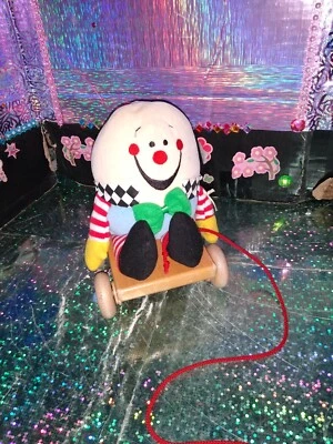 *Eden / Learning Curve Intl. / Juguete de peluche de madera "Humpty Dumpty" de 7"! Foto 1 de 4