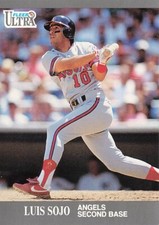 1991 Ultra Update Luis Sojo California Angels #U-12