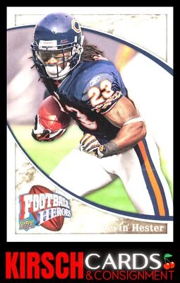 Devin Hester 2009 Upper Deck Heroes #38 Chicago Bears - Image 1 of 2