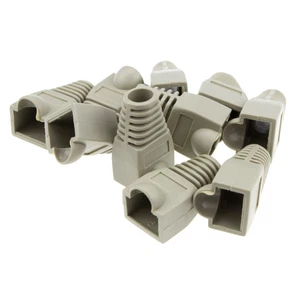 RJ45 Bottes Pour Chat 6 de Réseau Câbles 6 À 8mm Entrée - Gris [10 Paquet] - Afbeelding 1 van 5