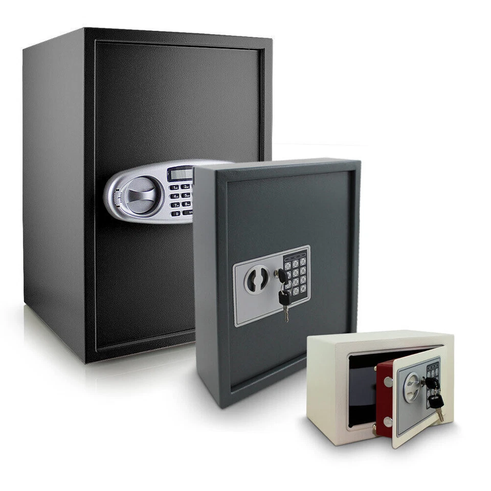 Minisafe Möbeltresor Wandsafe Geldschrank Schlüsselkasten elektronisch BITUXX - Bild 1 von 1