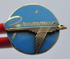 USA Aviation Vintage Sterling Silver Rare Type GRUMMAN Small Pin Badge - Picture 1 of 3