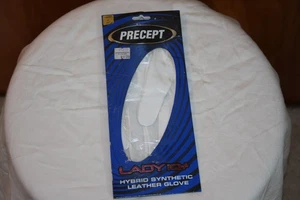 Unopened Precept Lady IQ Golf Glove White Hybrid Synthetic Leather - Picture 1 of 2