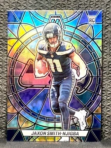 2023 Panini Mosaic Jaxon Smith-Njigba RC Stained Glass Rookie! #SG28 - Picture 1 of 2
