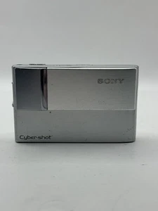 Sony Cyber-Shot DSC-T10 Digitalkamera silber - funktionstüchtig - LESEN!!!! - Bild 1 von 10