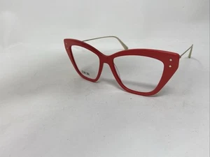 DIOR EYEWEAR MISS DIOR 83I 3700 52-15-135 ORANGE GOLD EYEGLASSES ST53 - Picture 1 of 9