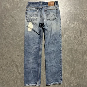 Jeans de mezclilla vintage Levis 501 azul con botones hechos en EE. UU. talla 29x33 501xx años 90 - Imagen 1 de 8