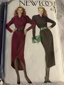 New Look Sewing Pattern 6163 Vintage Women's Dresses Size 8-18 Uncut - Picture 1 of 1