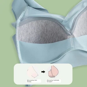 Seamless Push Up Sports Bra for Women in Large Size for Maximum Comfort - Picture 1 of 24