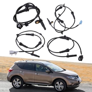 4 PIEZAS SENSOR DE VELOCIDAD RUEDA DELANTERA TRASERA DERECHA E IZQUIERDA PARA NISSAN MURANO 2009-2012 AWD - Imagen 1 de 17