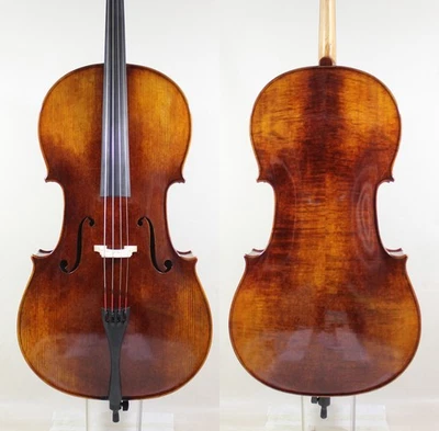 Copy Stradivari Cello 4/4! "All European Wood" Best Tone! #8738 - Image 1 of 4