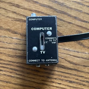 Atari 2600 Video Computer System Switch TV Adapter VHF Antenna Box Untested - Picture 1 of 5