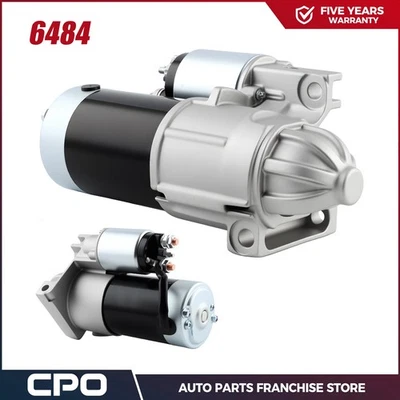 Starter for Buick Chevy Pontiac LaCrosse Camaro Impala Truck 3.8L 6484 2001-2009 Foto 1 de 4