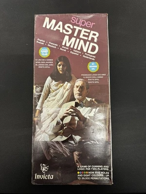 Vintage Super Mastermind board Game By Invicta Plastics.  Friends/family Game - Image 1 of 3