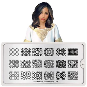 MoYou London Stamping Schablone Arabesque #07 - Bild 1 von 1