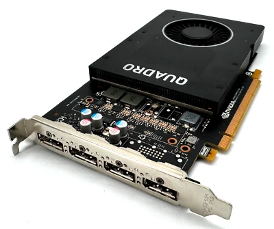 LENOVO NVIDIA QUADRO P2000 5GB GDDR5 4X DP GRAPHICS CARD 699-5G410-0502-100 - Image 1 of 4