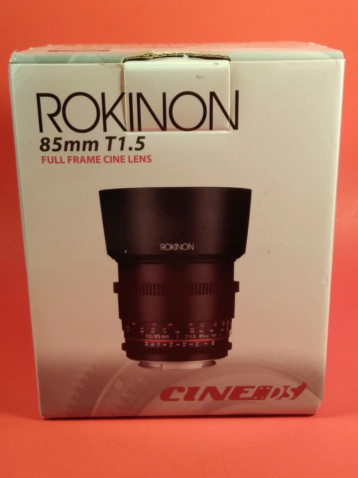 Rokinon 85mm T1.5 Full Frame Cine Lens For Canon NIB - Image 1 of 4