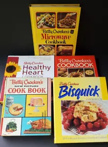 Lot of 5 Vintage Betty Crocker Cookbooks - Bild 1 von 6