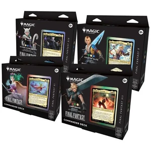 Magic Final Fantasy Commander Display 4 Deck ENG - Picture 1 of 1