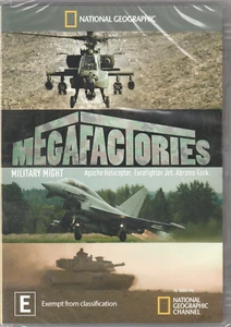 National Geographic - Megafactories - Military Might (DVD, 2012) New Region 4 - Picture 1 of 2