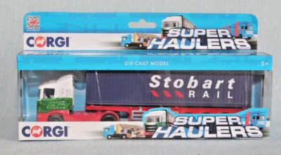 CORGI SUPERHAULERS TY86650 EDDIE STOBART SKELETOR CONTAINER TRUCK BOXED - Image 1 of 4