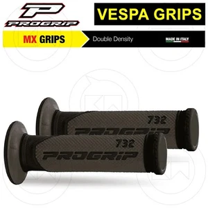 MANOPOLE PROGRIP VESPA GRIPS 732 NERO/TITANIO VESPA 50 SPECIAL L R N PK 50 S XL - Imagen 1 de 3