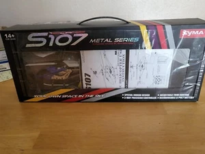 3.5CH Syma S107G RC Helicopter Phantom Metal Mini Remote Control Helicopter GYRO - Picture 1 of 6
