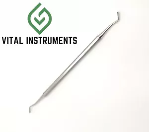 Tallador de paredes #3, instrumento dental 6,5" de largo, puntas de doble extremo acero inoxidable - Imagen 1 de 2