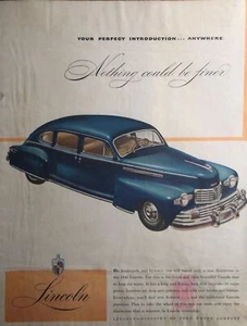 1946 Vintage Lincoln Ad - Your perfect introduction... - Picture 1 of 2