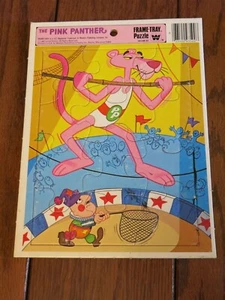 Vintage 1982 Pink Panther tightrope circus Whitman Frame-Tray Puzzle #4514B-33 - Picture 1 of 2