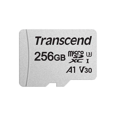 Transcend 256GB 300S UHS-I microSDXC Memory Card with SD Adapter - Image 1 of 2