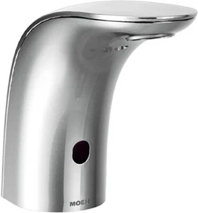 Moen 8553AC Deck Lavatory High Arc Ac Powered Non Mixing Faucet Chrome - Picture 1 of 6