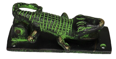 Crocodile Vintage Antique Style Door bell Handmade Brass Door Knocker Home Décor Cover