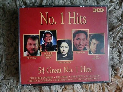 Number No. 1 Hits (3 CD) Jackie Wilson, Temptations, Three Degrees, Sweet Foto 1 de 4